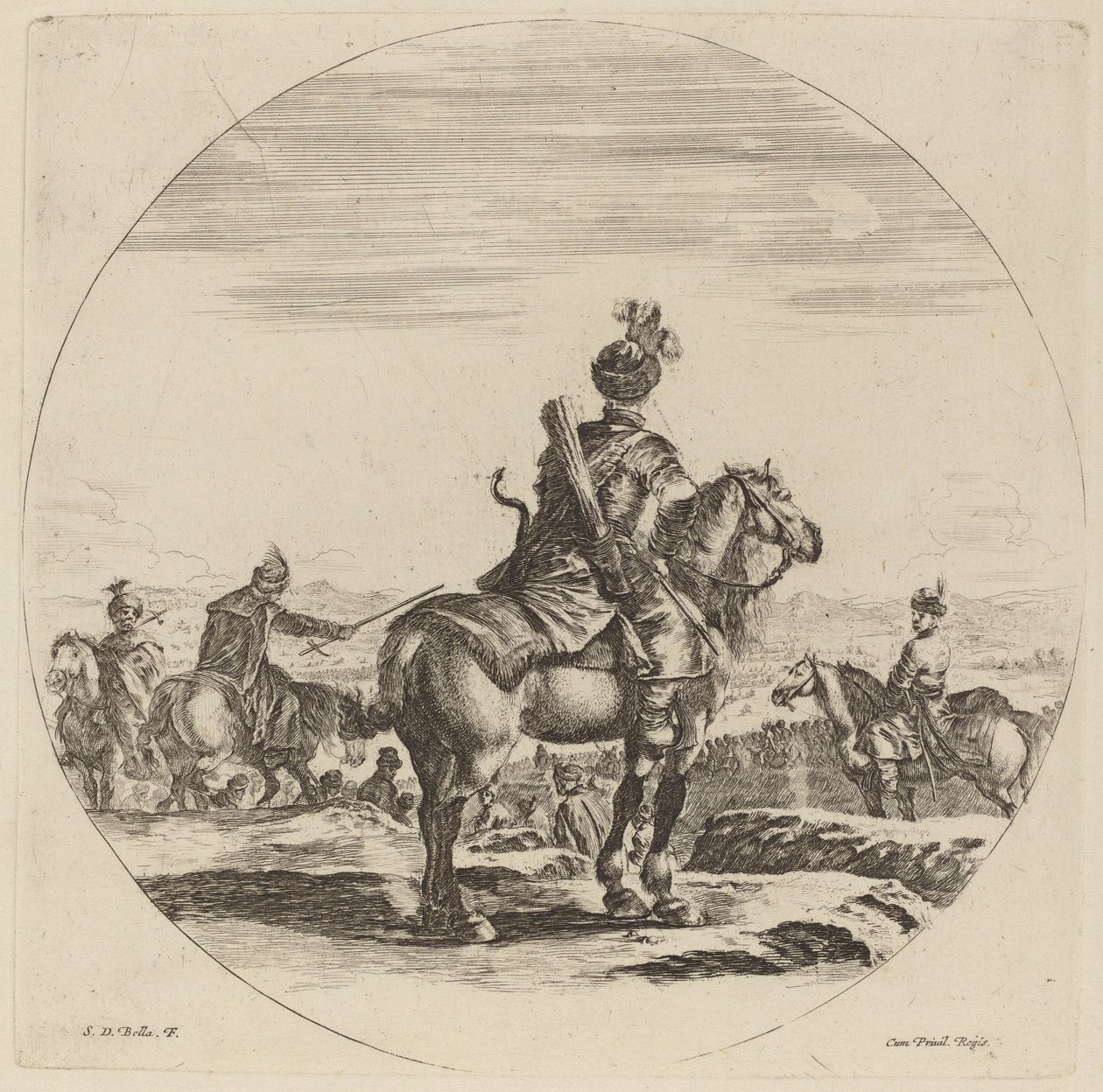Lengyel Cavalier alkotó: Stefano della Bella