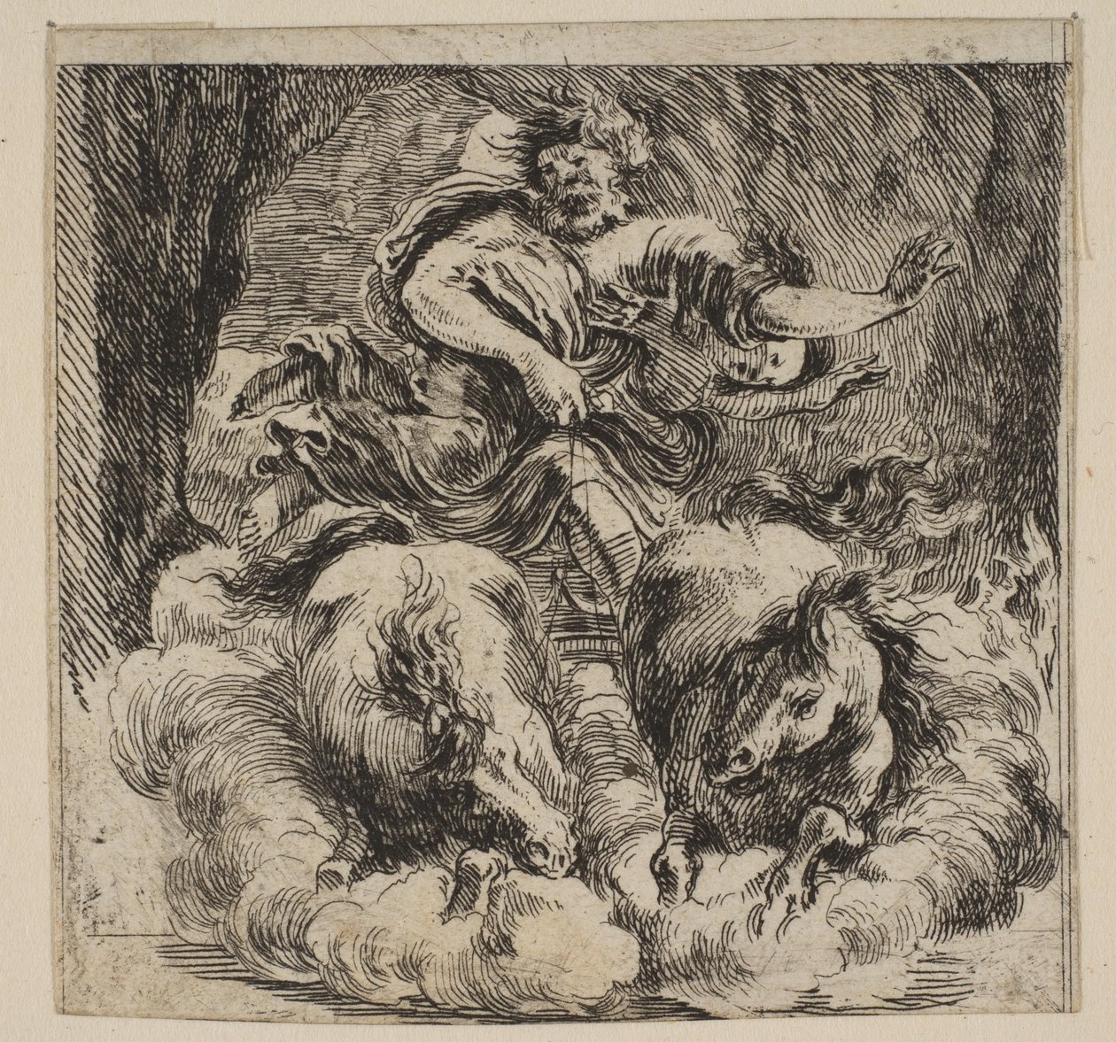 Proserpina, a Game of Mythologyból, a Game of Mythology, 1644-ből. alkotó: Stefano della Bella