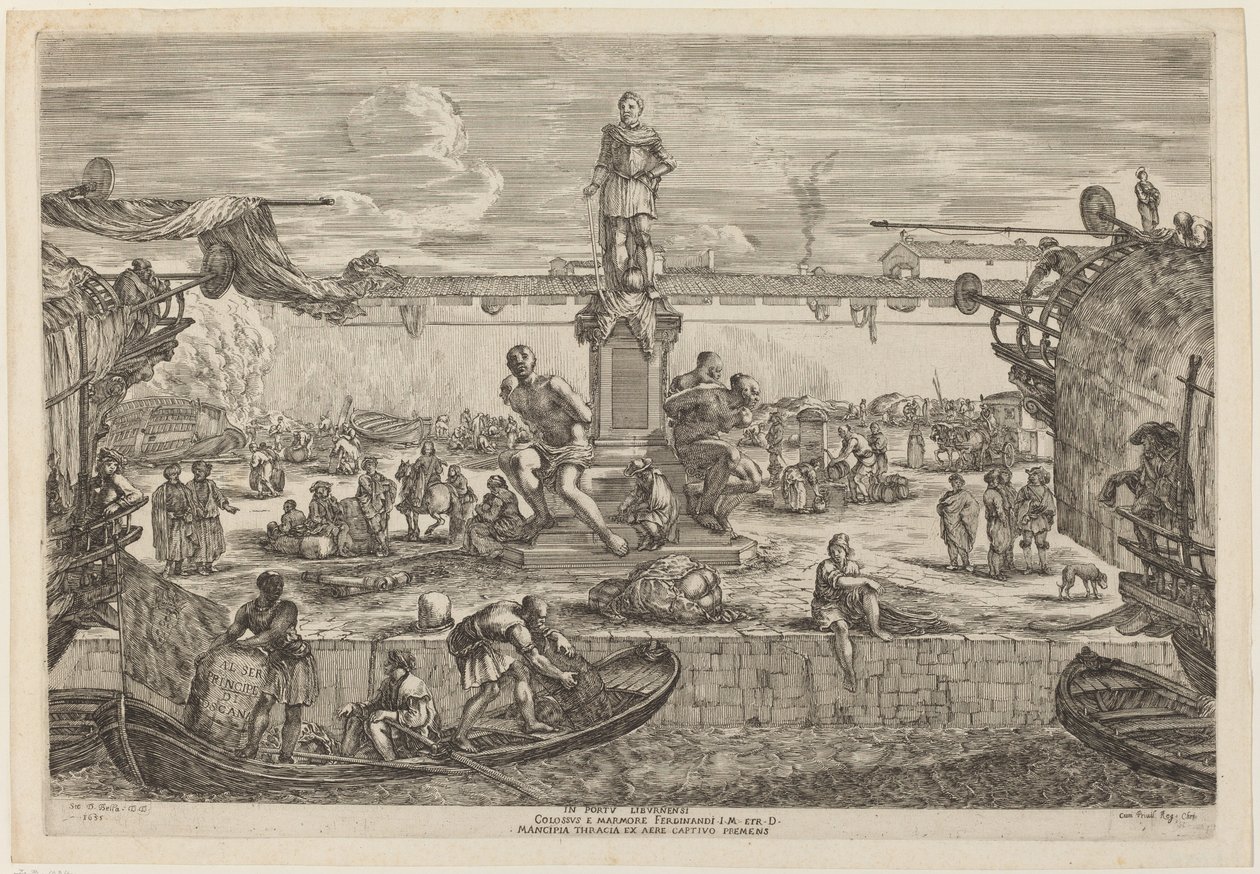 I. Ferdinánd szobra alkotó: Stefano della Bella