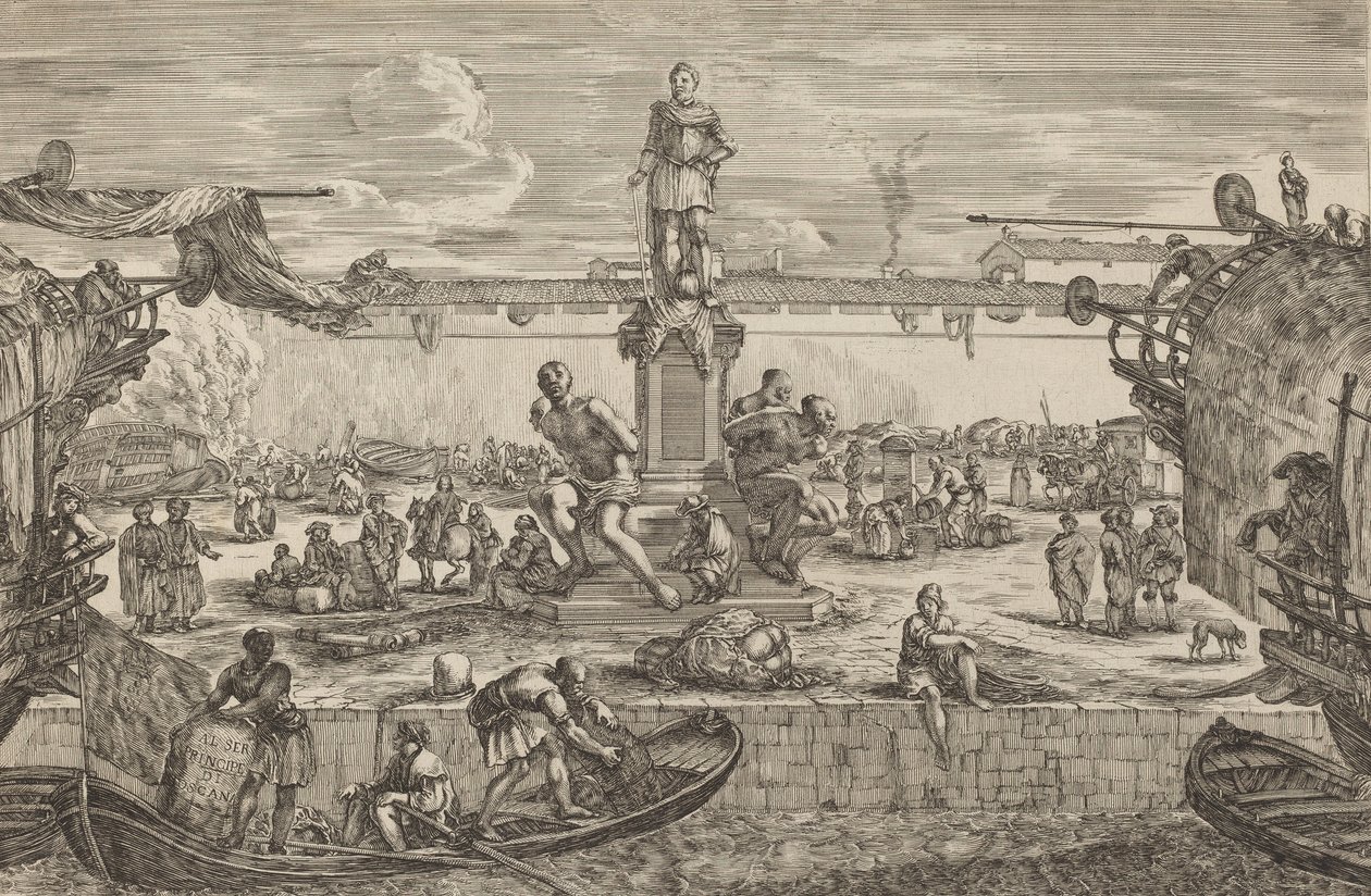 I. Ferdinánd szobra, valószínűleg c. 16541655. alkotó: Stefano della Bella