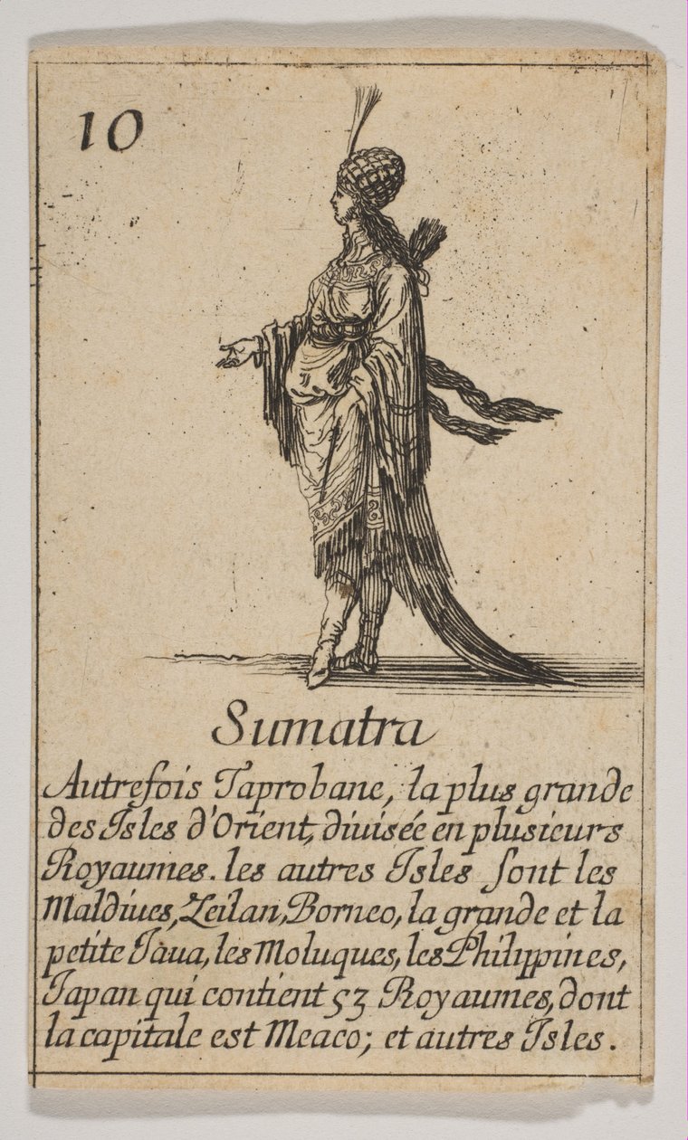 Szumátra, 1644. alkotó: Stefano della Bella