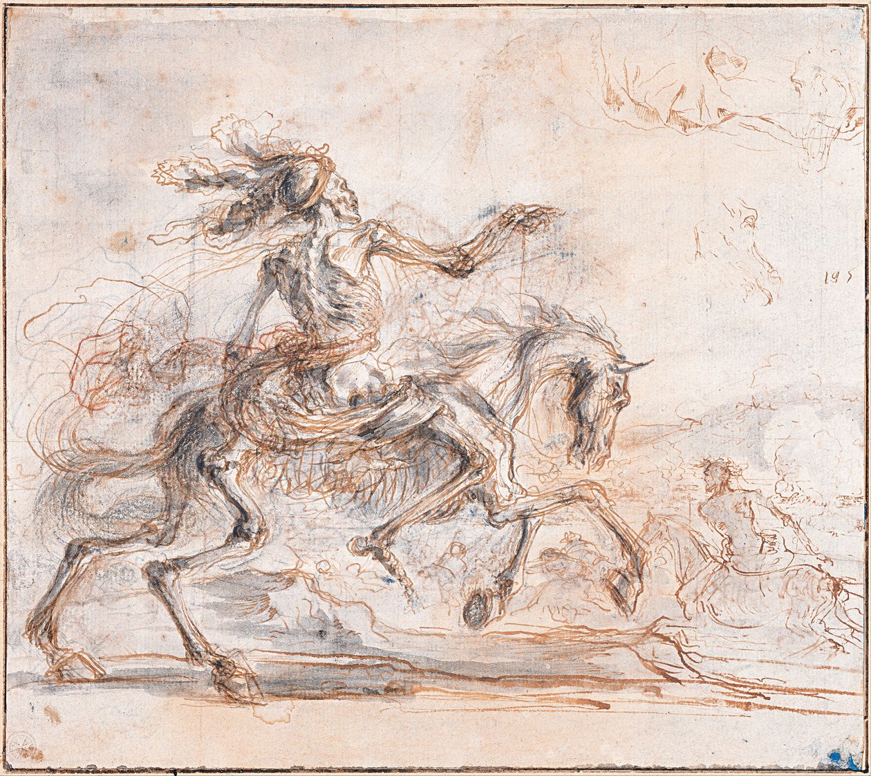 A halál a csatatéren, 1640 és 1650 között alkotó: Stefano della Bella