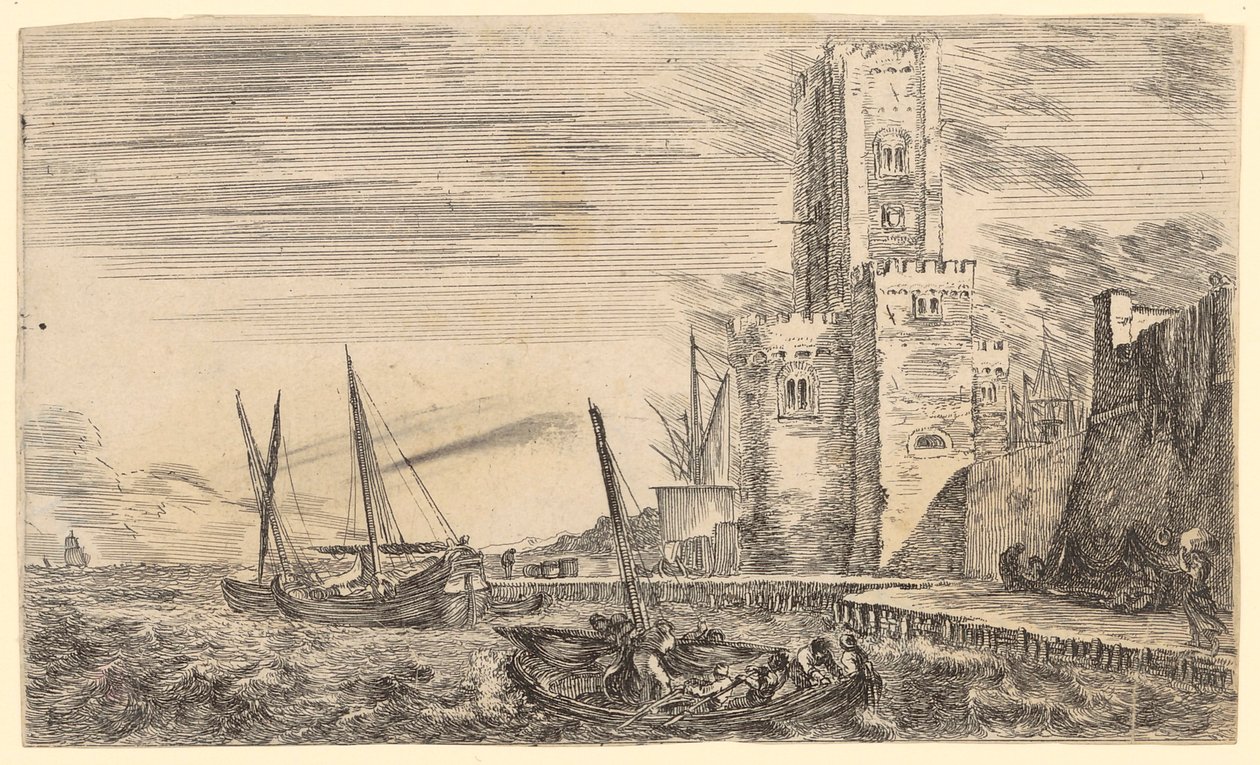 A calais-i torony alkotó: Stefano della Bella
