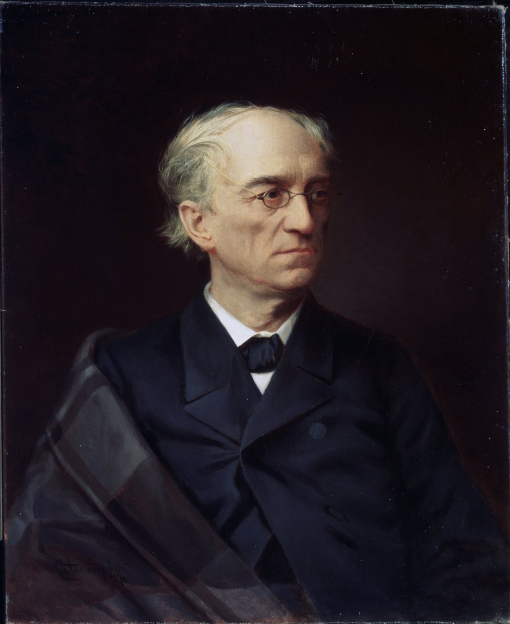 Portrait du poeteruse Fjodor Ivanovics Tyucsev (Theodore Tiuttchev y Tiutchev alkotó: Stepan Fyodorovich Alexandrovsky
