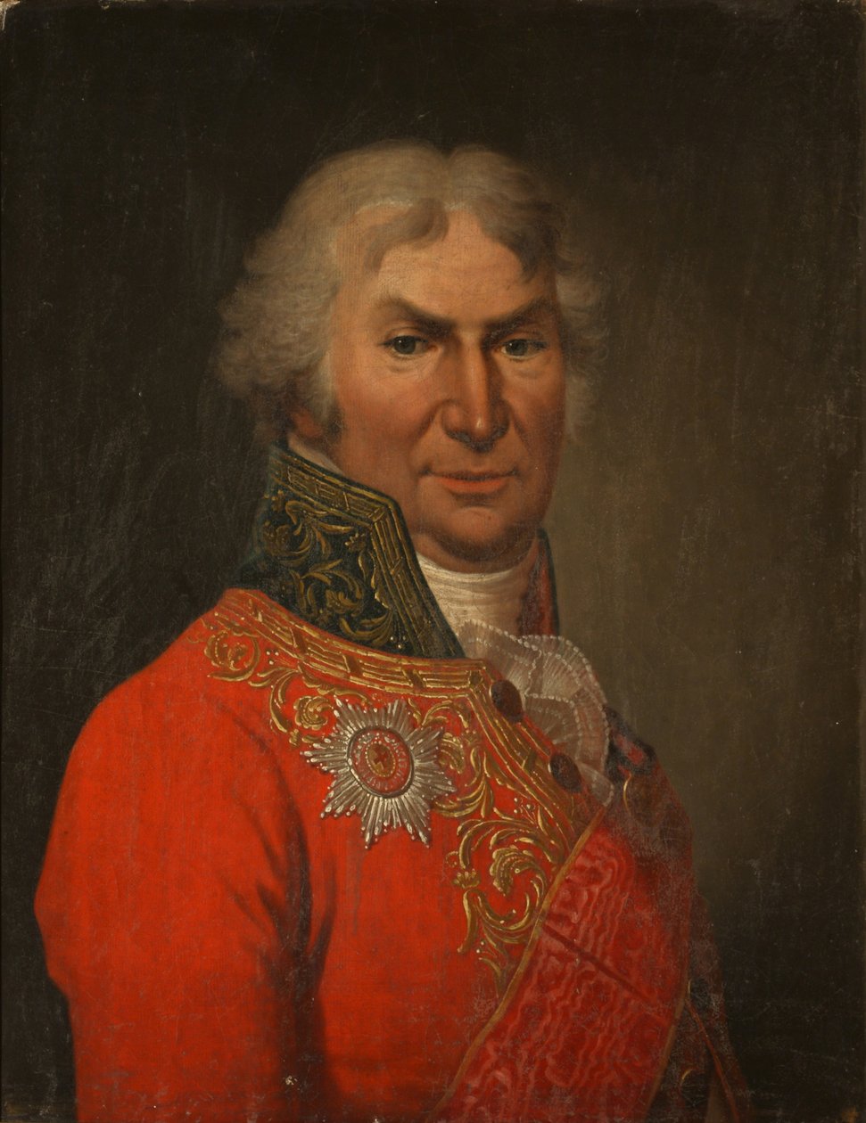 Dmitrij Hvostov gróf költő portréja 1810-1889, kb. 1808 alkotó: Stepan Semenovich Shchukin