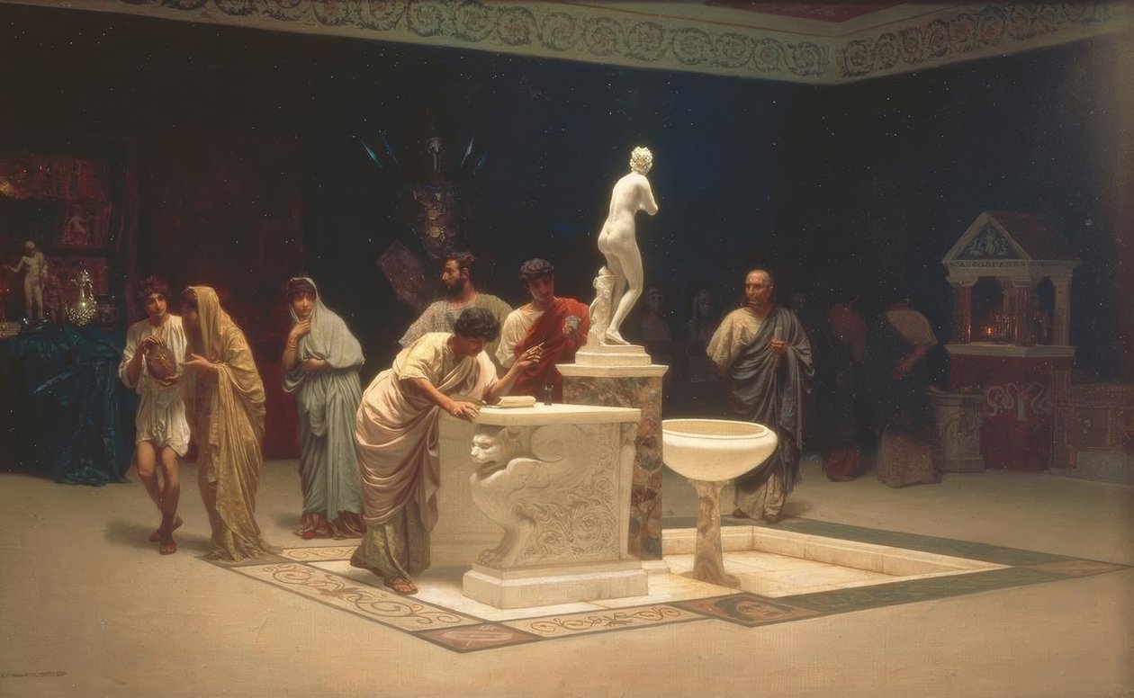Im Atrium des Maecenas alkotó: Stepan Wladislawowitsch Bakalowitsch