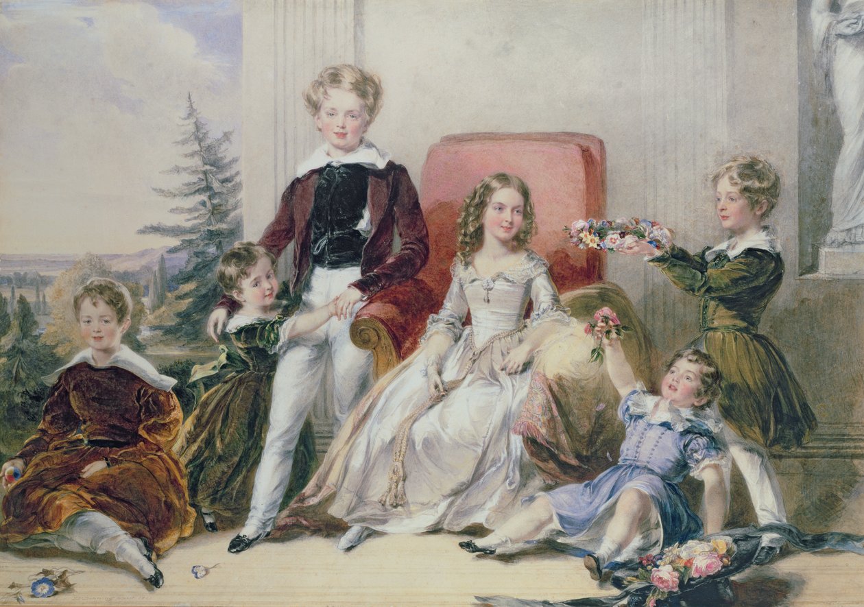 Elhanan Bicknell gyermekei alkotó: Stephan Poyntz Denning