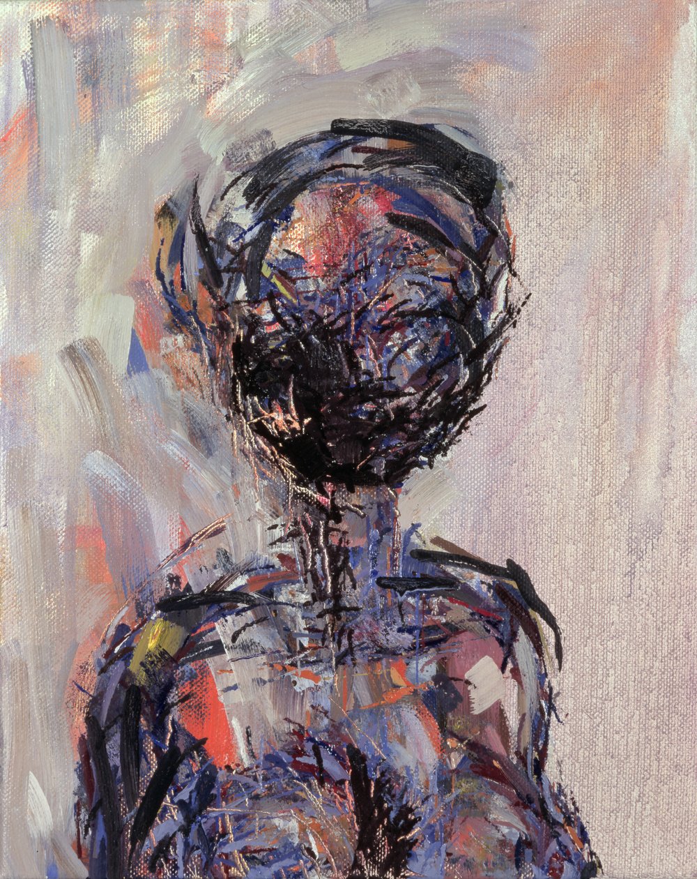 Iman, a Diptichon bal oldali panelje, 2000 (lásd: 181146) alkotó: Stephen Finer