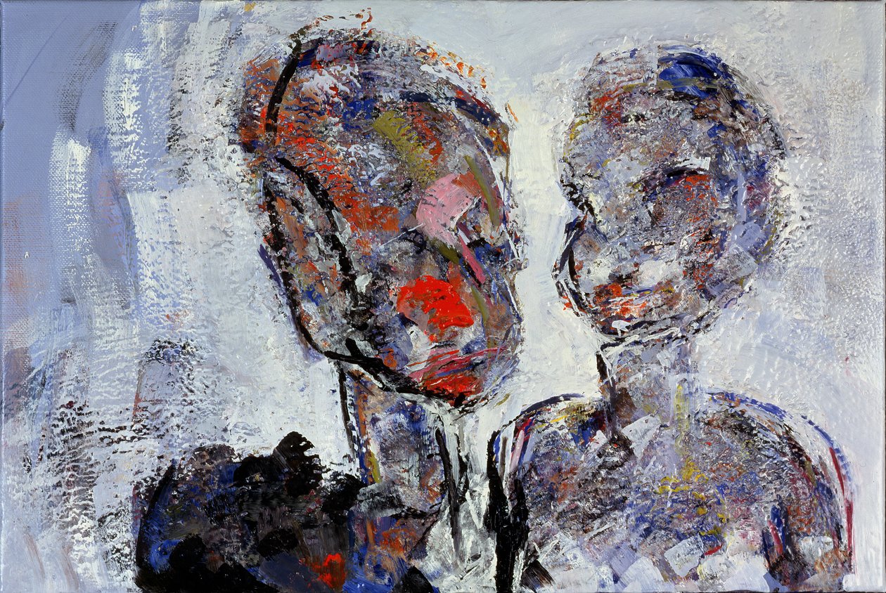 Patrick Garland és Alexandra Bastedo, 1998 alkotó: Stephen Finer