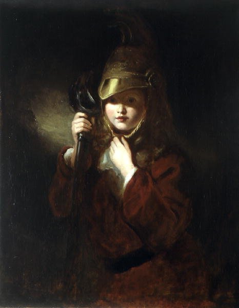 Apja kardja, 1859 körül (olaj, vászon) alkotó: Stephen Catterson the Elder Smith