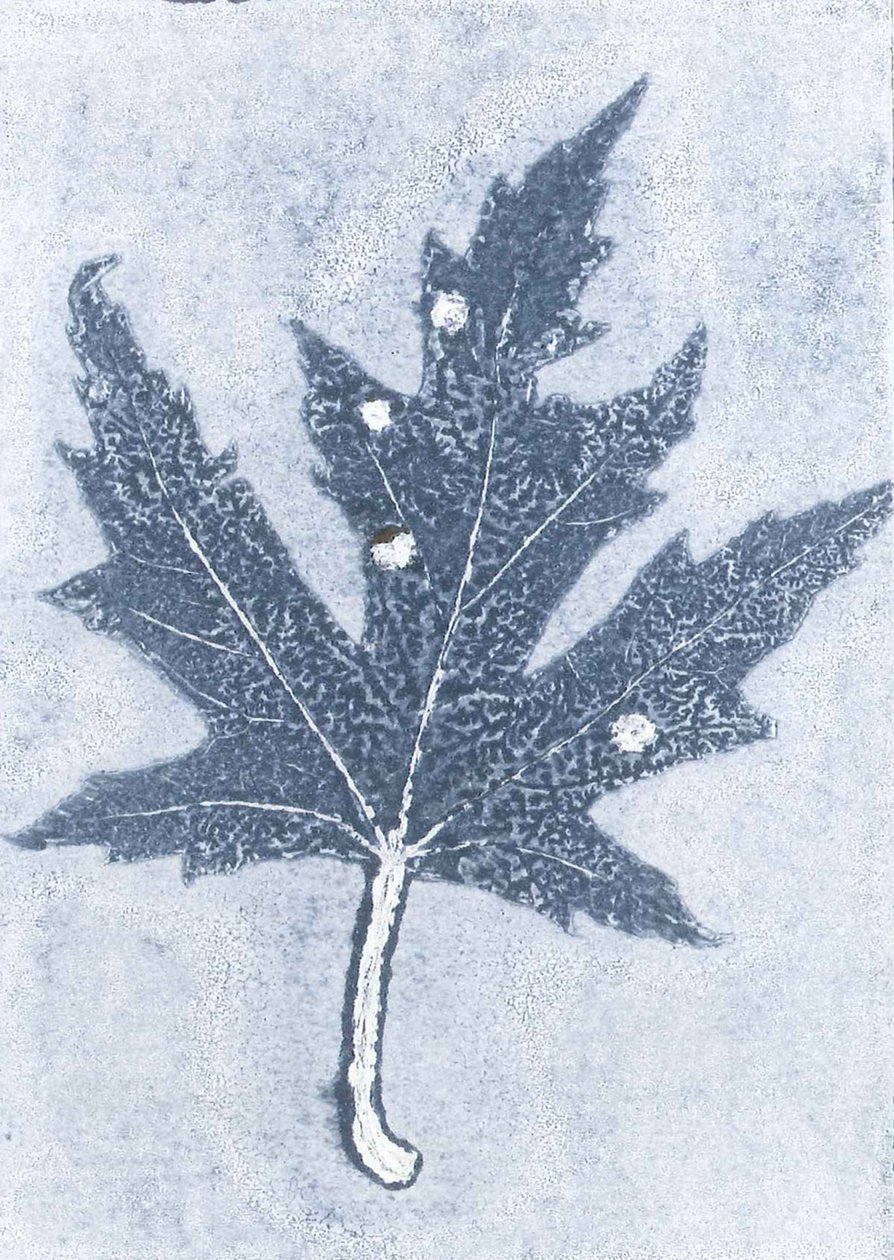 Gone II, 2015 (monoprint, papír) alkotó: Stephen Dow