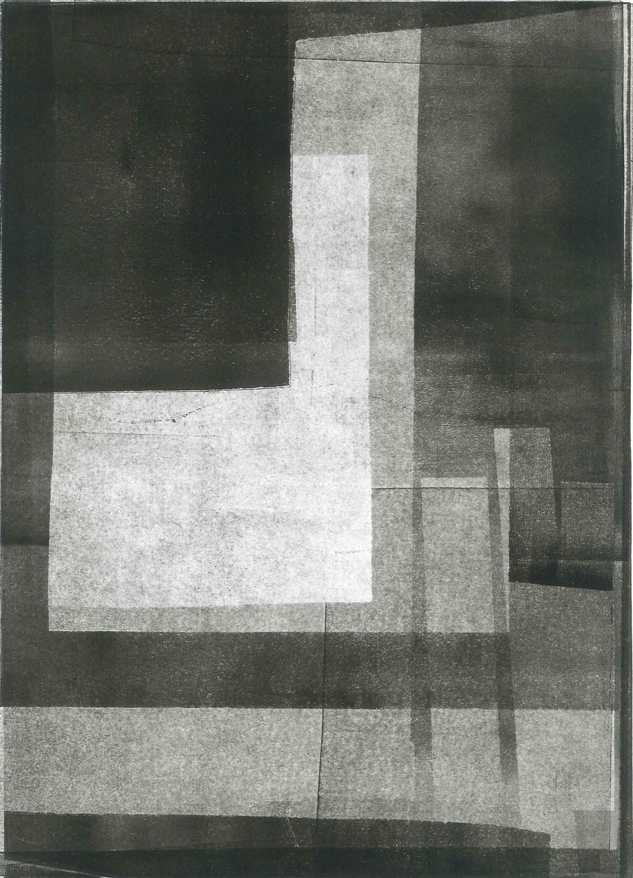 Nocturnus II, 2015 (monoprint papírra) alkotó: Stephen Dow