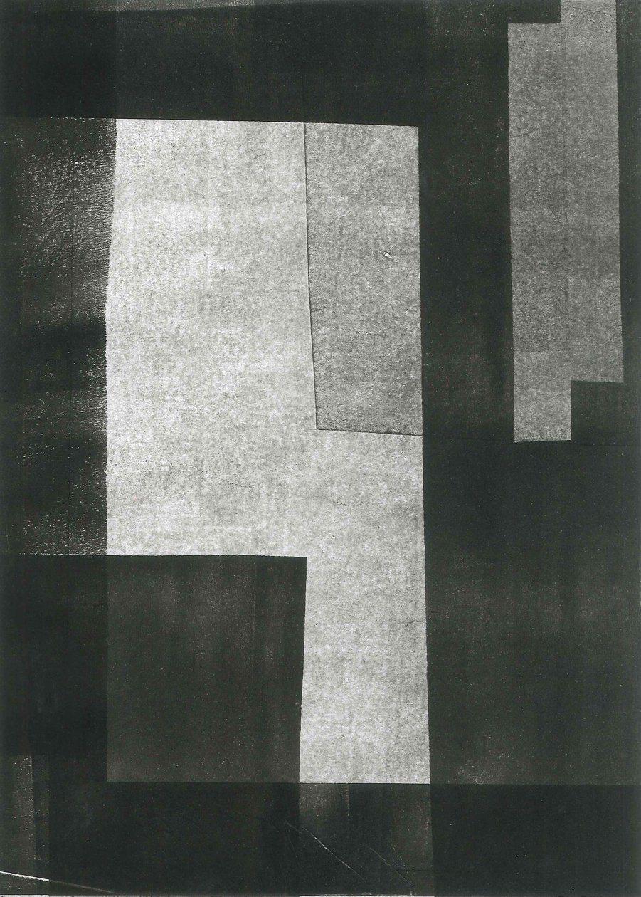 Nocturnus V, 2015 (monoprint, papír) alkotó: Stephen Dow