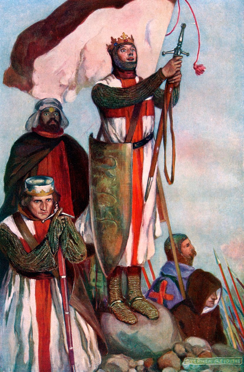 Keresztesek látták Jeruzsálemet, 1909. alkotó: Stephen Reid