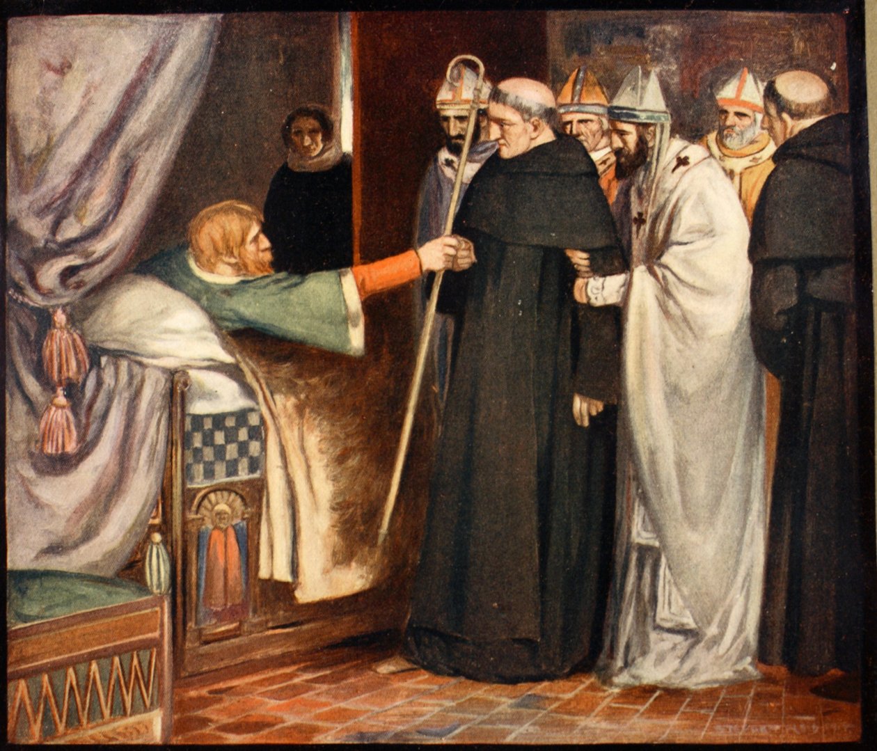 Saint Anselm, illusztráció a 