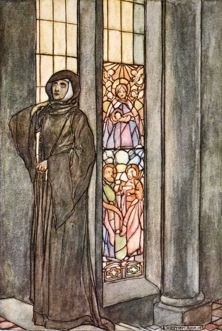 „Újra és újra hallotta a saját nevét kiáltozni” (C1910). alkotó: Stephen Reid