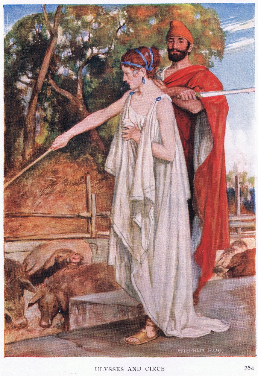 Ulysses és Circe alkotó: Stephen Reid
