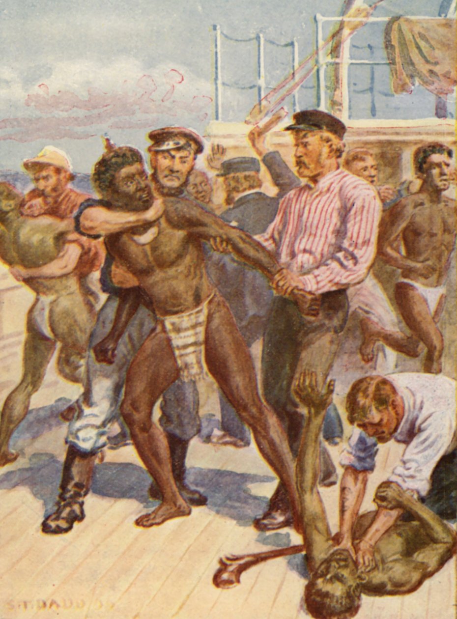Patteson püspök életének illusztrációja (színes litográfia) alkotó: Stephen T. Dadd