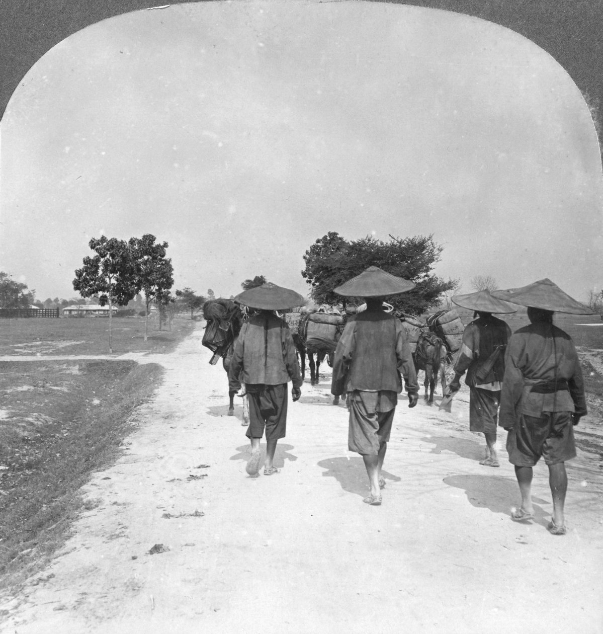 Kínába a burmai Bhamoból, 1908 alkotó: Stereo Travel Co