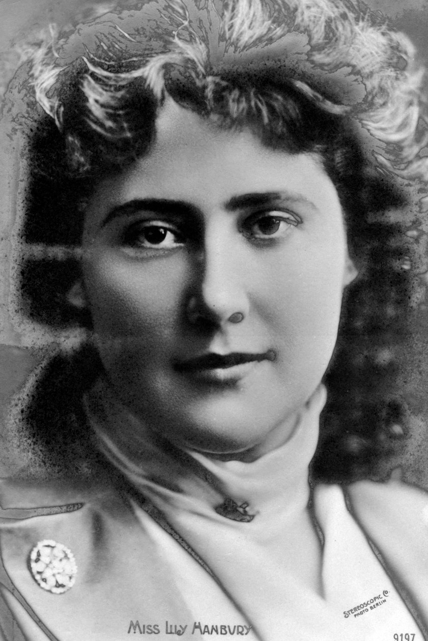 Lily Hanbury 1874-1908, angol színésznő, a XX. század elején. alkotó: Stereoscopic Company