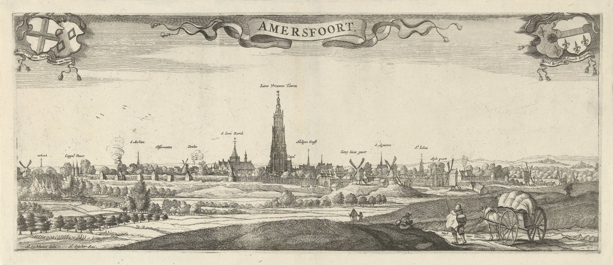 Amersfoort látképe Amersfoort (cím az objektumon) alkotó: Steven van Lamsweerde