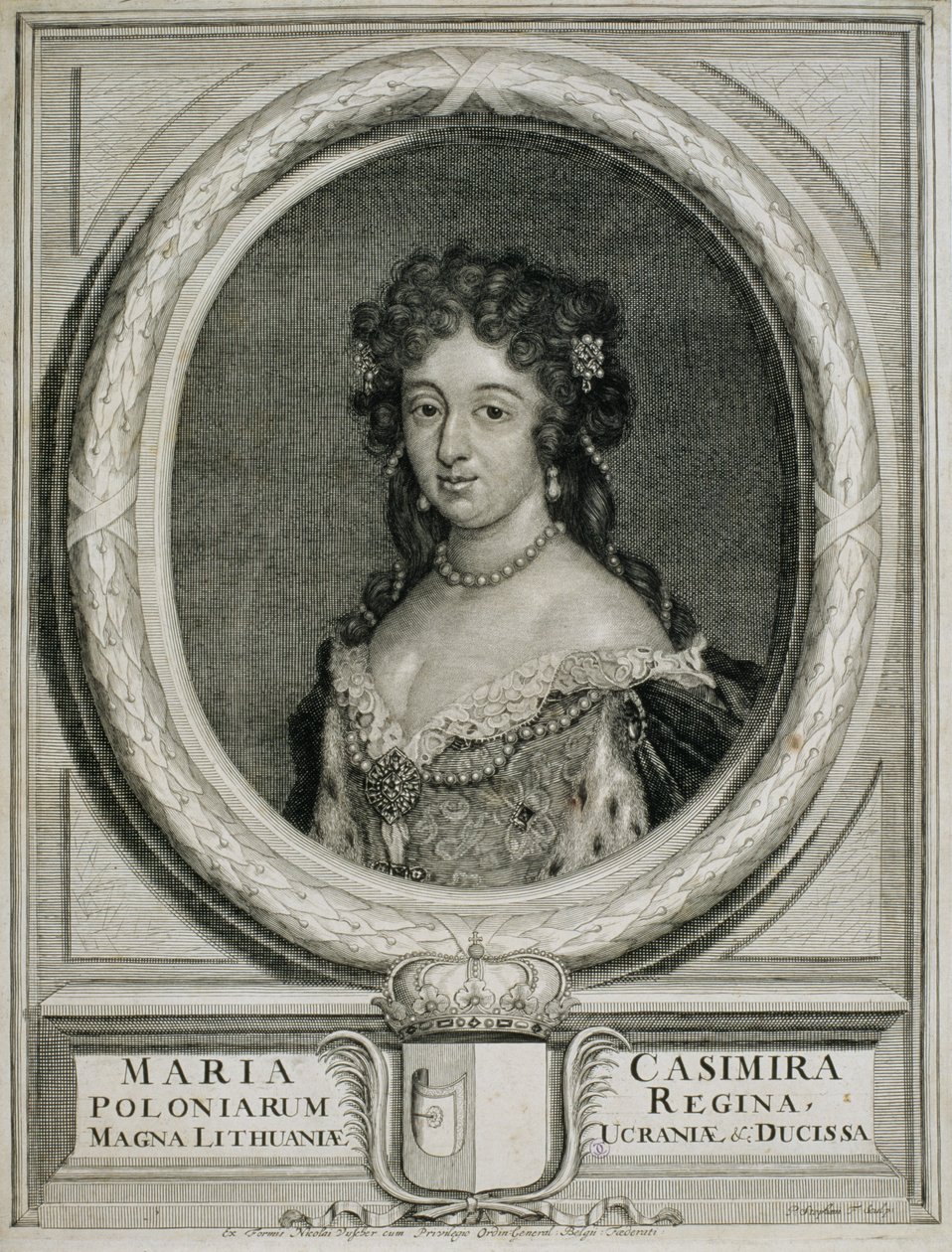 Maria Kazimiera Sobieska (1641-1716) 1674 alkotó: Pieter Stevens or Stephani