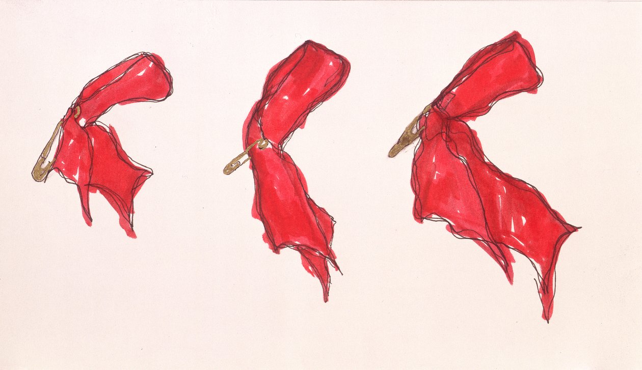 Felemelve, 1997 (toll és tinta) alkotó: Stevie Taylor
