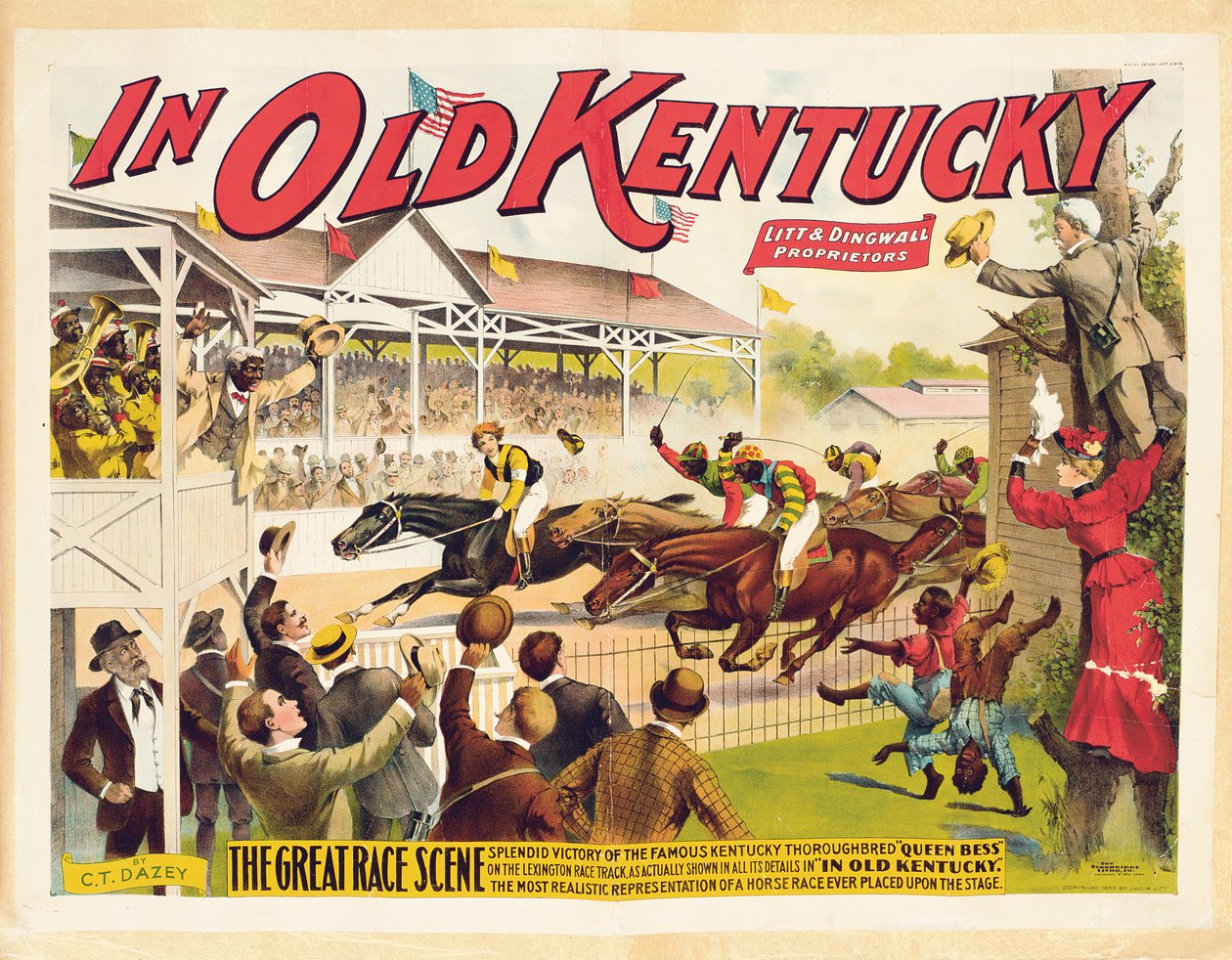 Old Kentuckyban, 1909 alkotó: Strobridge Lithographing Company