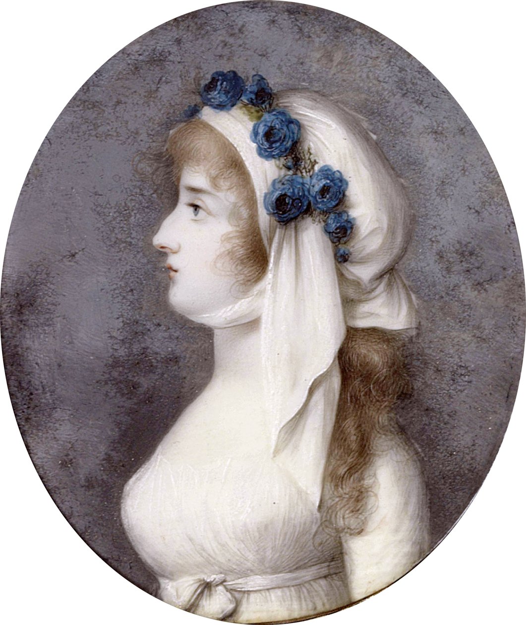 Elizaveta Borisovna Shakhovskaya hivatásosnő portréja 1773-1796, 1790-es évek alkotó: Stroely
