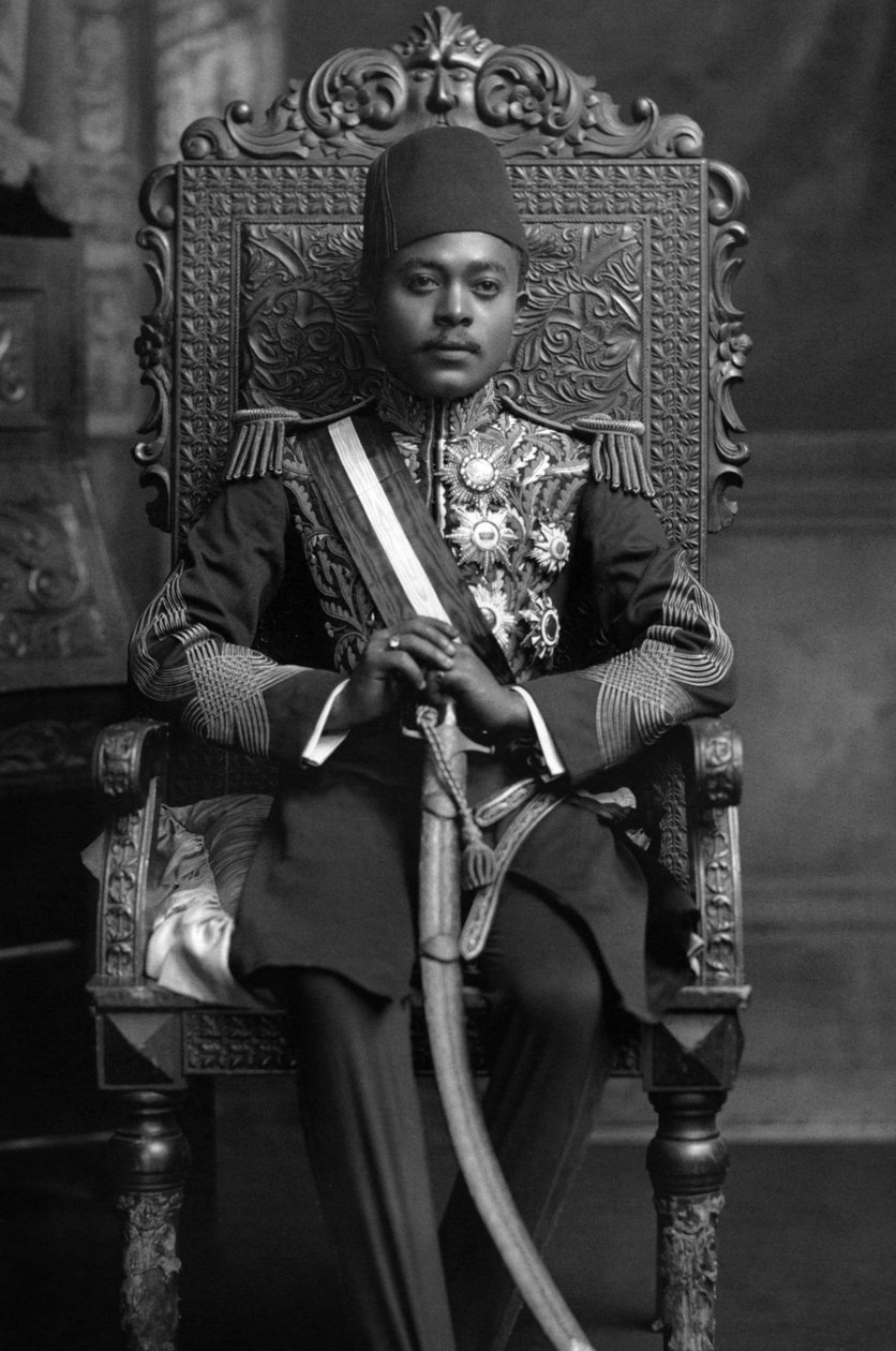 II. Ali Ali zanzibári szultán, 1900 körül (fotó) alkotó: Studio Lafayette