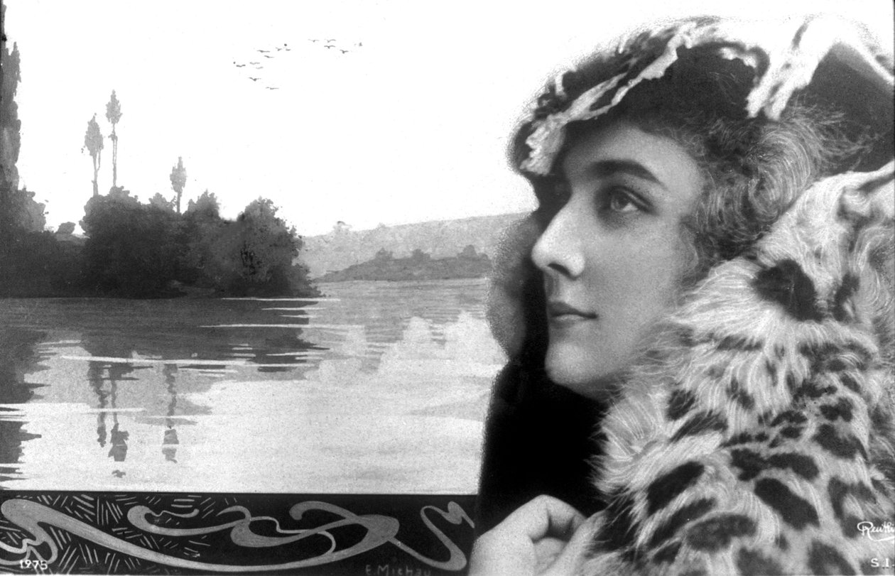 Alice Dufrene, 1900 körül (fotó) alkotó: Studio Reutlinger