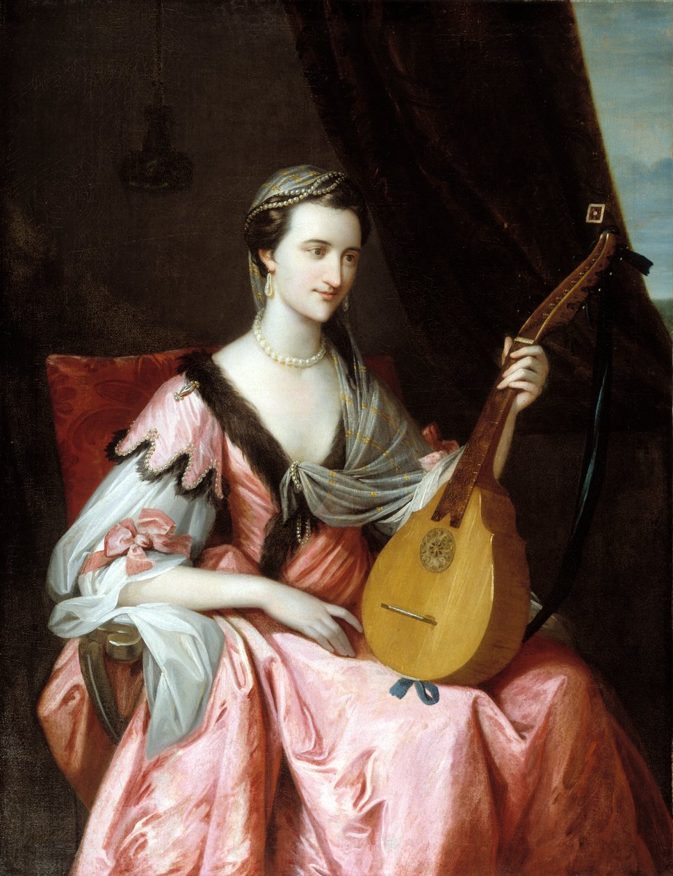 Mary Hopkinson, kb. 1764. alkotó: Studio of Benjamin West