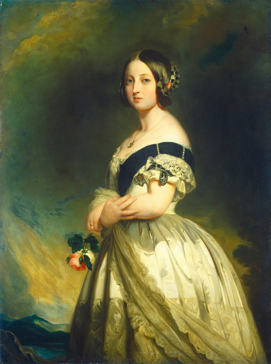 Viktória királynő alkotó: Studio of Franz Xaver Winterhalter