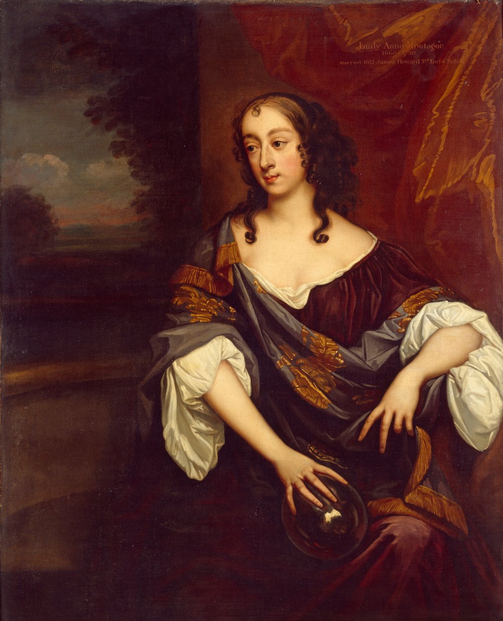 Erzsébet, Essex grófnője, 17. század alkotó: Studio of Sir Peter Lely