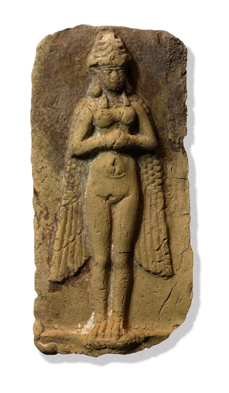 Láma sumér istennő (agyag) alkotó: Sumerian