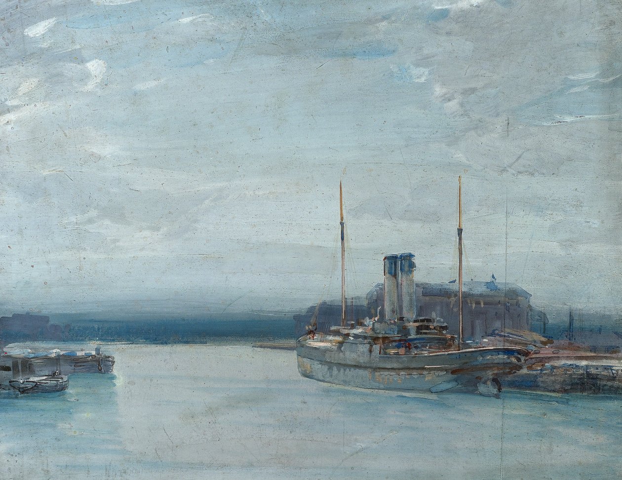 Twilight, 1910 körül (olaj, panel) alkotó: Sunderland Rollinson