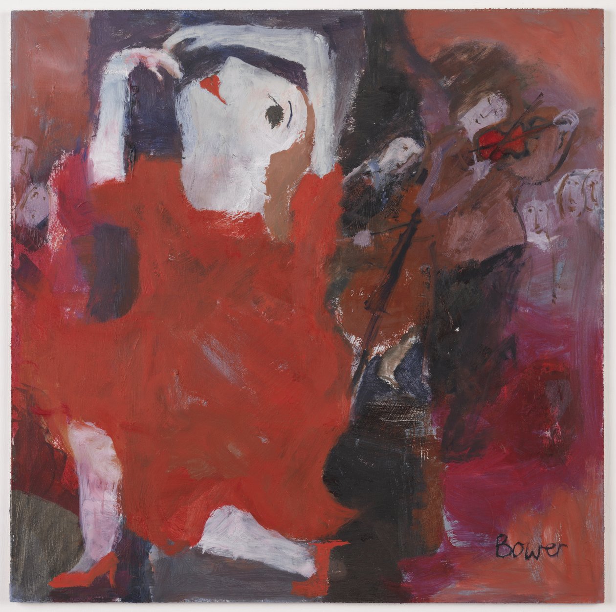 Vörös hegedű, 2007 alkotó: Susan Bower