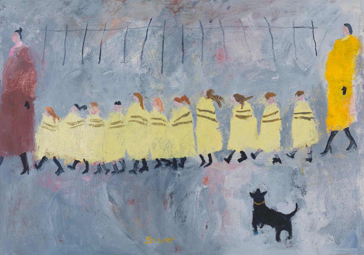 Gyalogbusz I, 2011 alkotó: Susan Bower