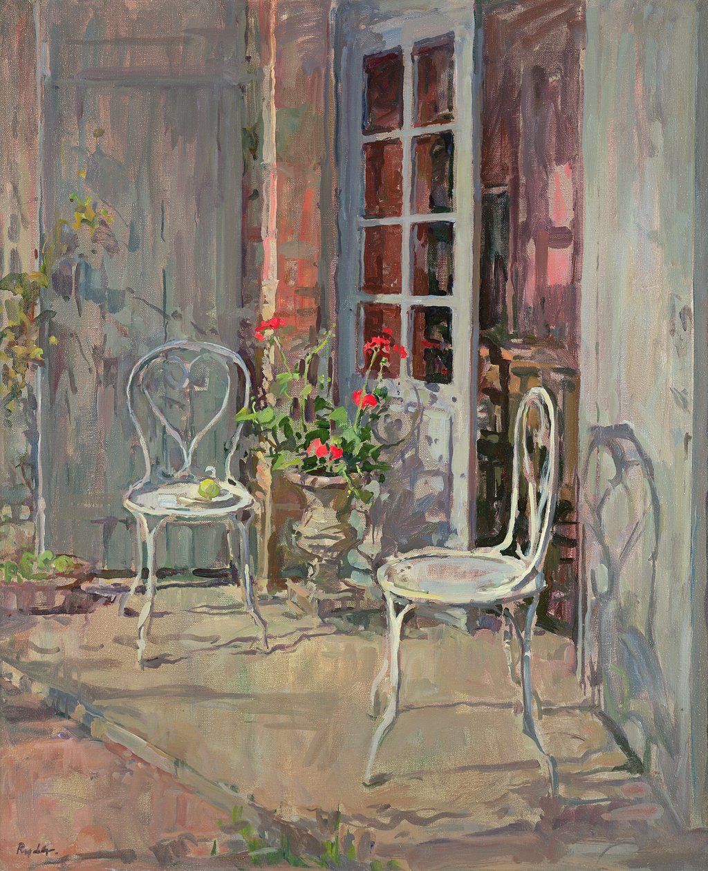 Teraszszékek, Chateau de Mocques alkotó: Susan Ryder