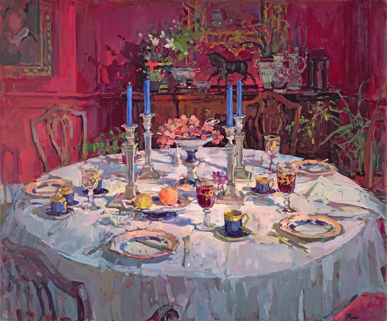 Az ebédlő alkotó: Susan Ryder