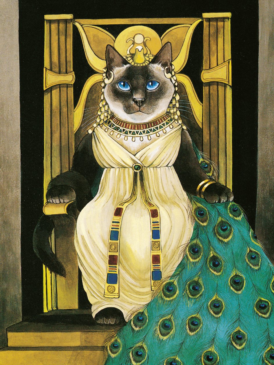 Illusztráció a Shakespeare Macskákból: Poster Book (pub. 2016) alkotó: Susan Herbert
