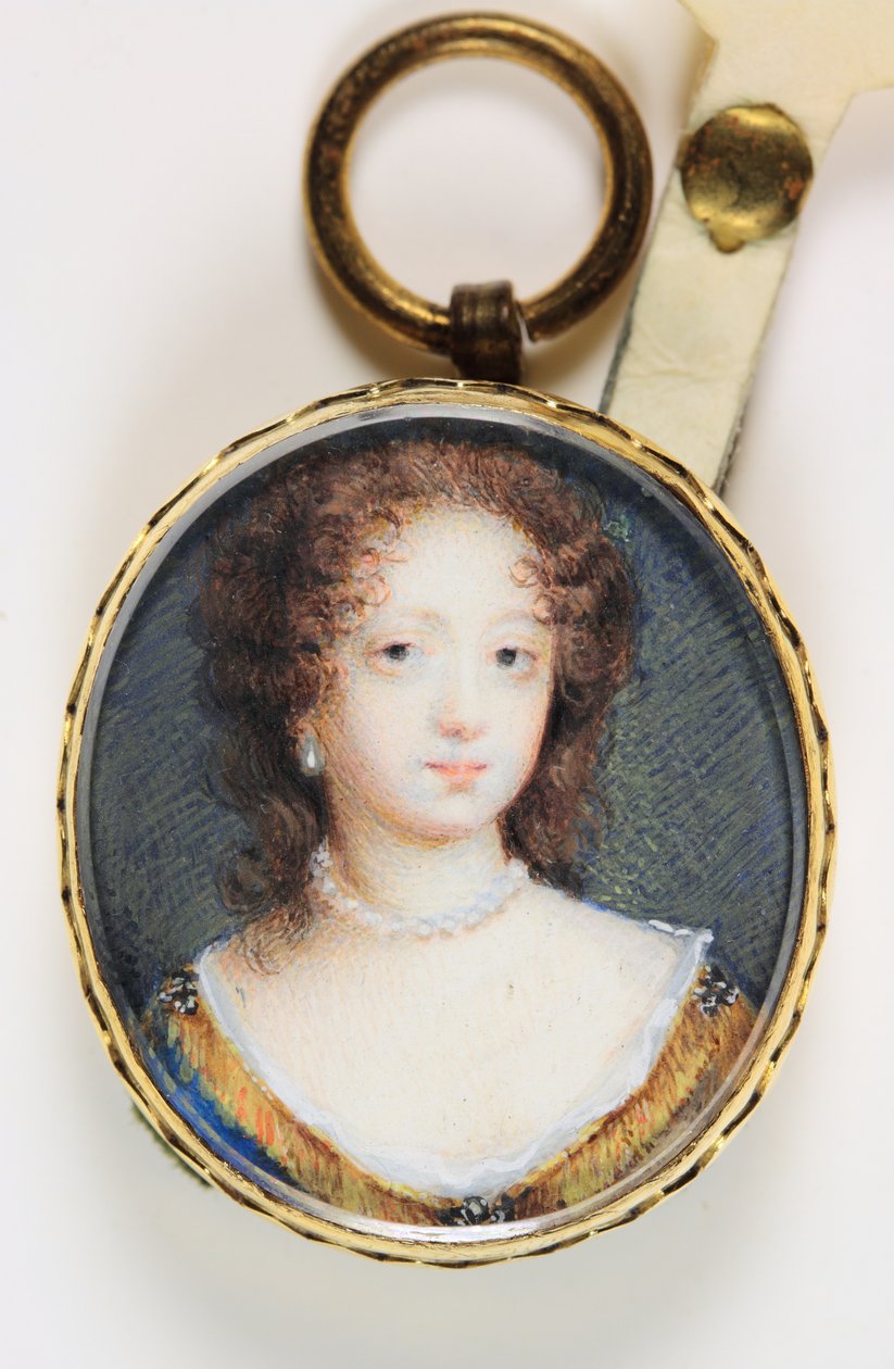 Lady Elizabeth Jones, Kildare grófnője (akvarell pergamen) alkotó: Susan Penelope Gibson
