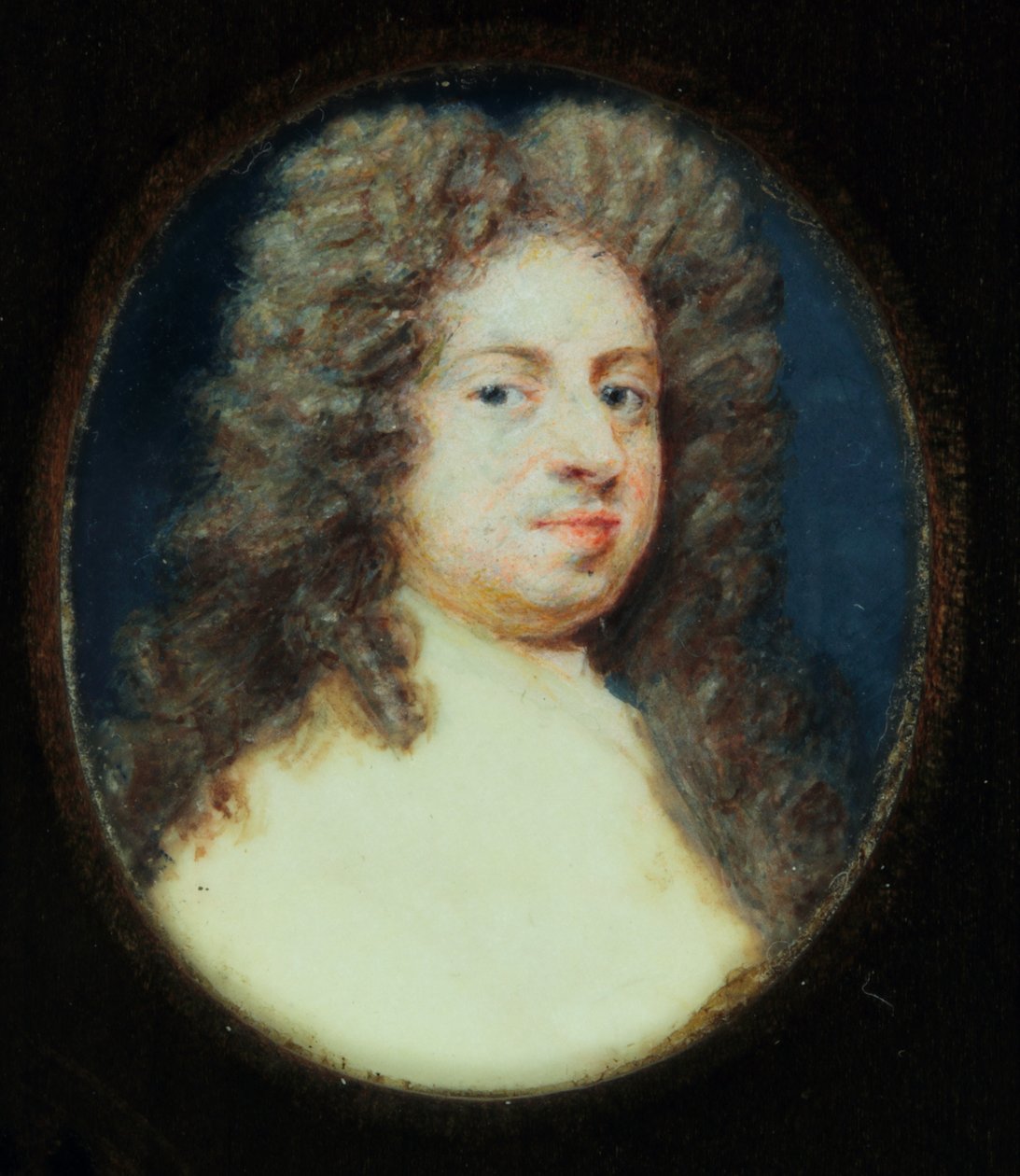 Sir Godfrey Kneller (akvarell elefántcsonton) alkotó: Susan Penelope Gibson