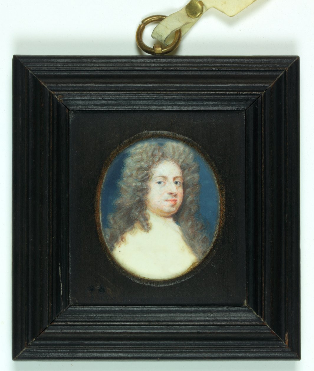 Sir Godfrey Kneller (akvarell elefántcsonton) alkotó: Susan Penelope Gibson