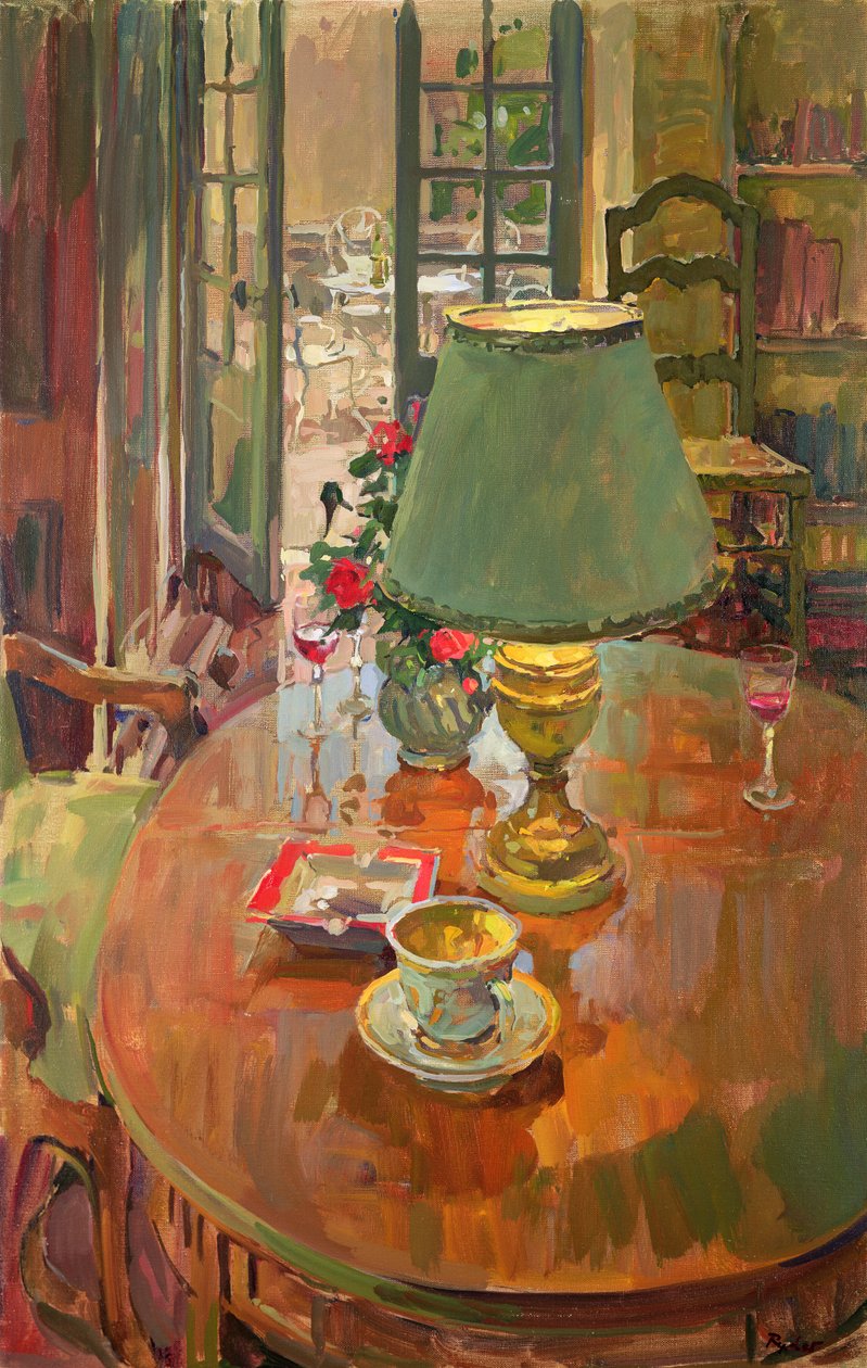 Ajtótól teraszig (olaj, vászon) alkotó: Susan Ryder