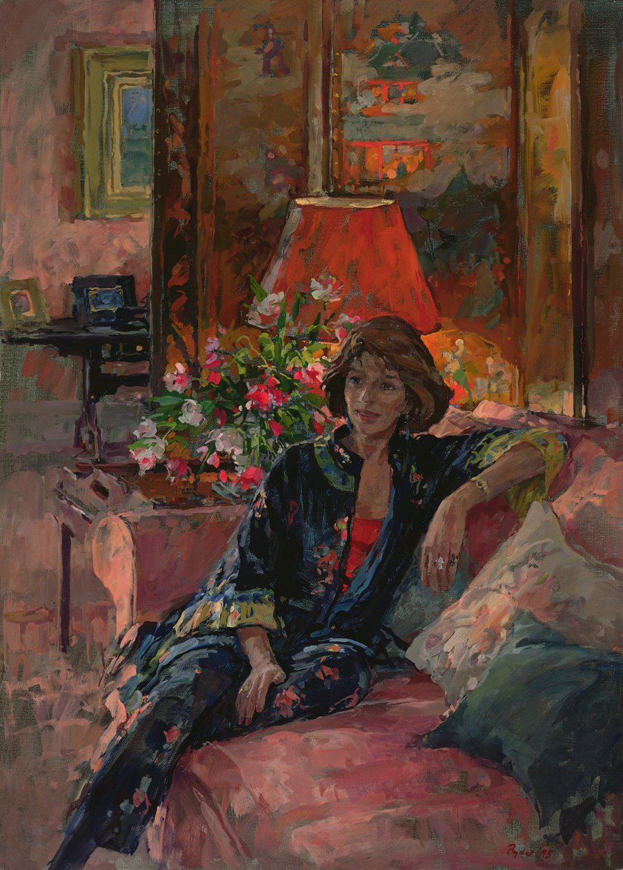 Mrs Peter Hambro, 1996 alkotó: Susan Ryder
