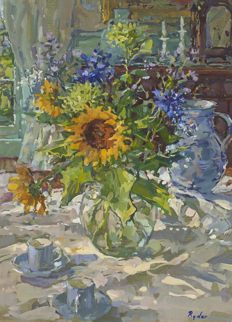 Napraforgók alkotó: Susan Ryder