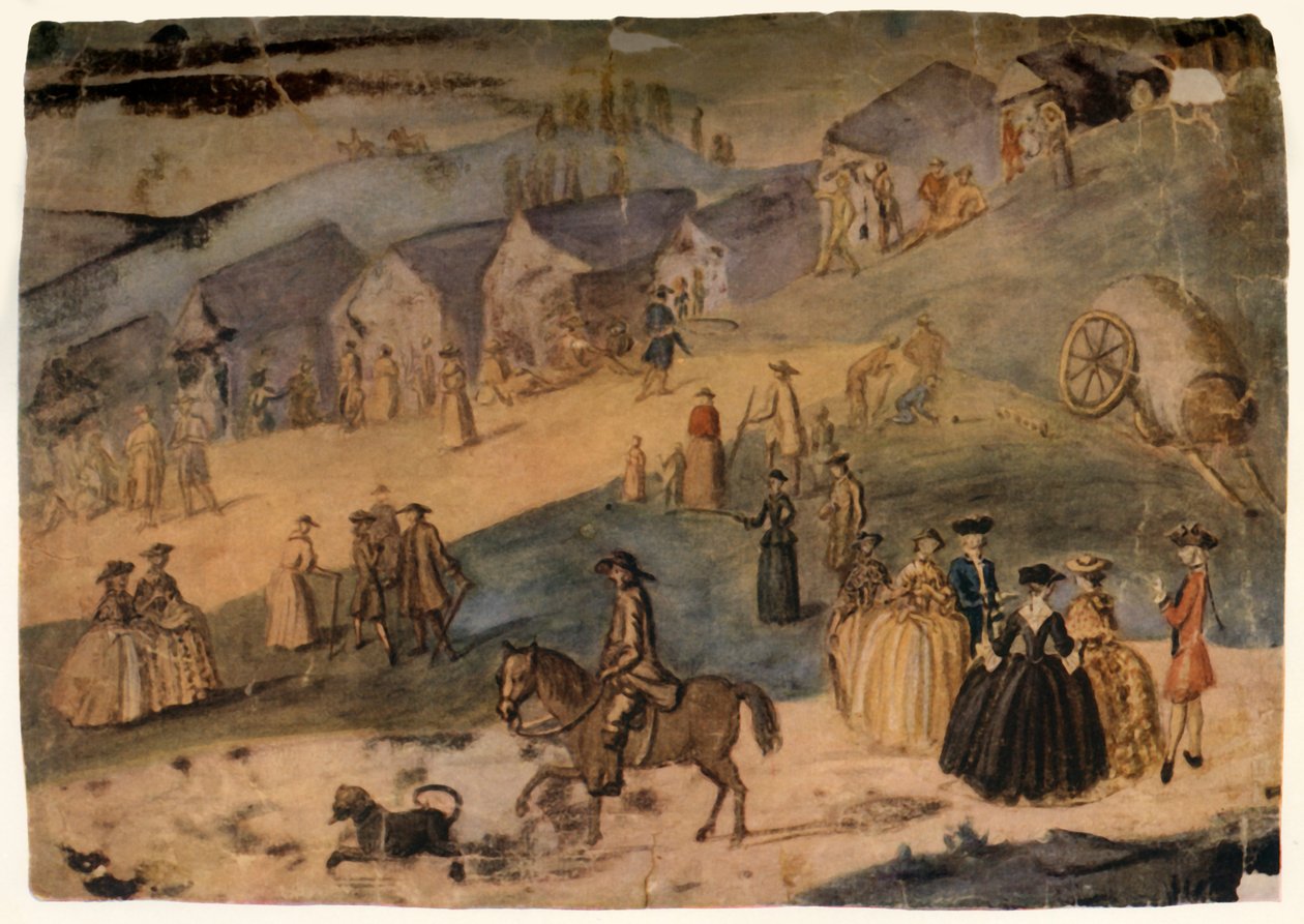 „Egy vidéki jelenet”, 1750, 1934. alkotó: Susanna Duncombe