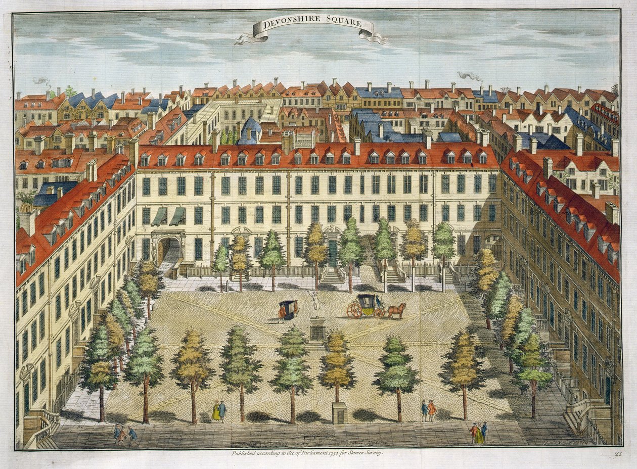 Devonshire Square, a "Stow