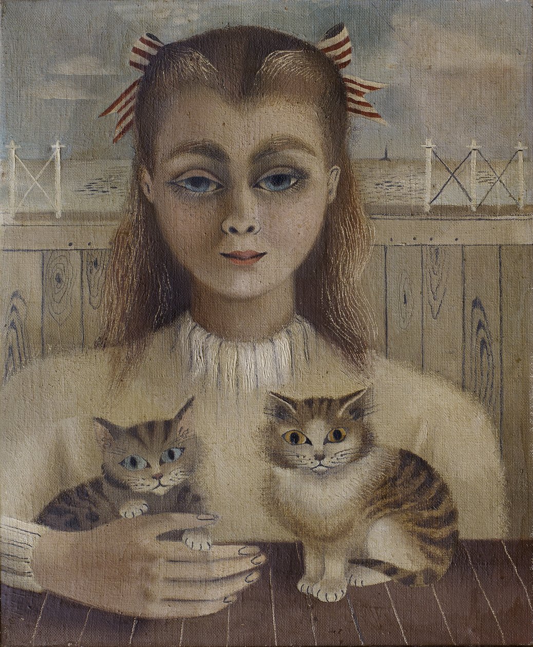 Macskalány (olaj, vászon) alkotó: Suzanne Cooper